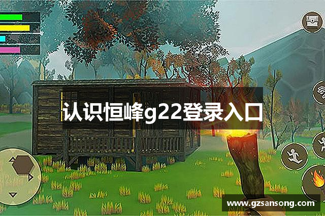 认识恒峰g22登录入口